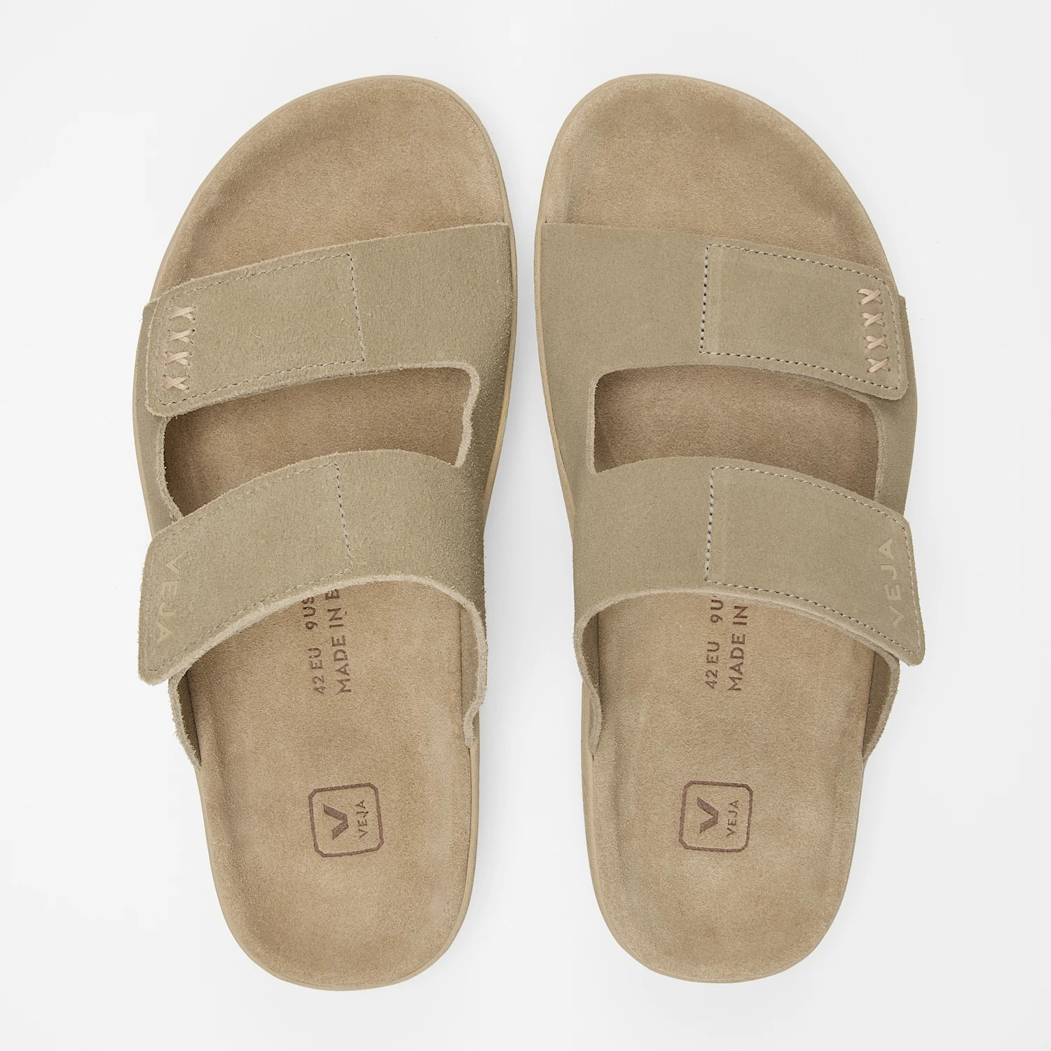 ETNA SUEDE TAUPE ALMOND - FEMME