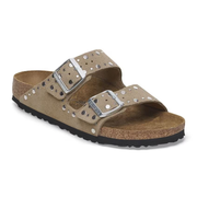 Arizona Rivet - Suede Taupe - Etroite