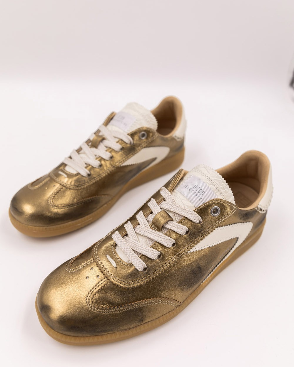 NOVA MOCASSIN DARK GOLD METALLIC DIRTY