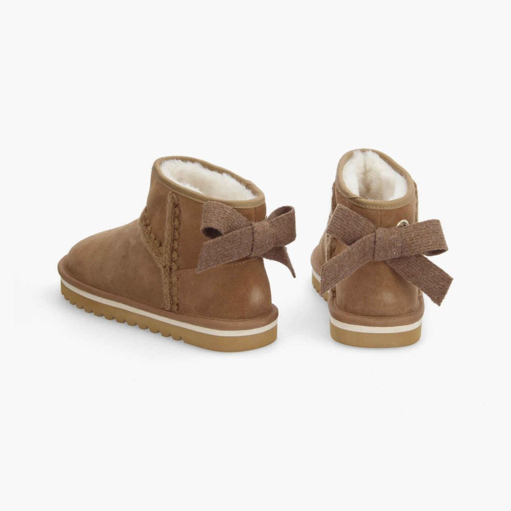 BOULD BOW W SUEDE NUTS