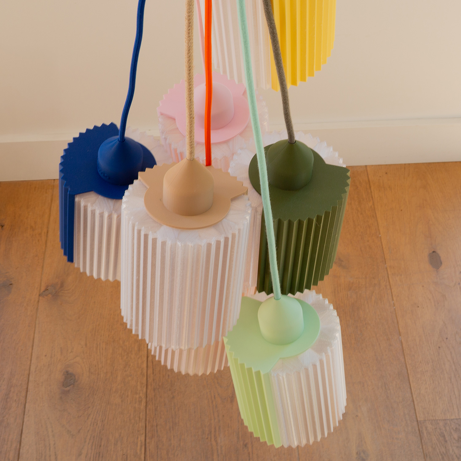 Lampe à poser PRISMO - Bleu