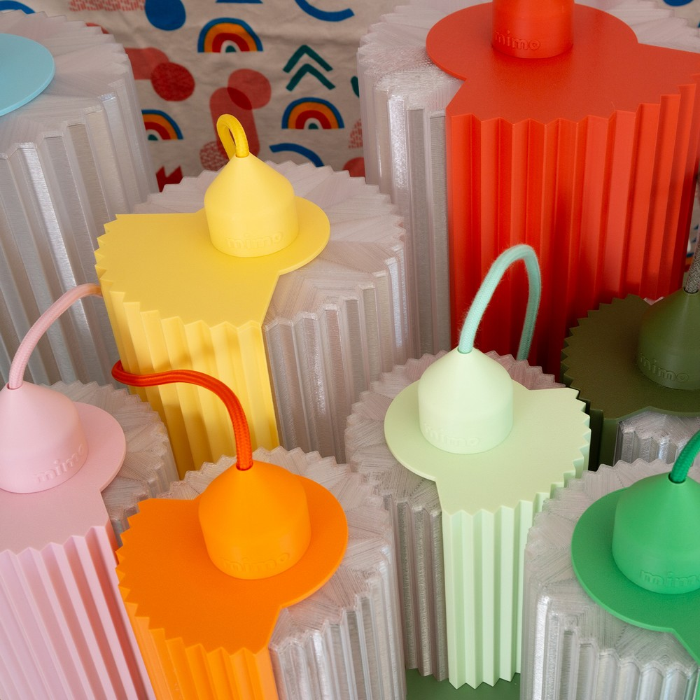 Lampe à poser PRISMO - Jaune