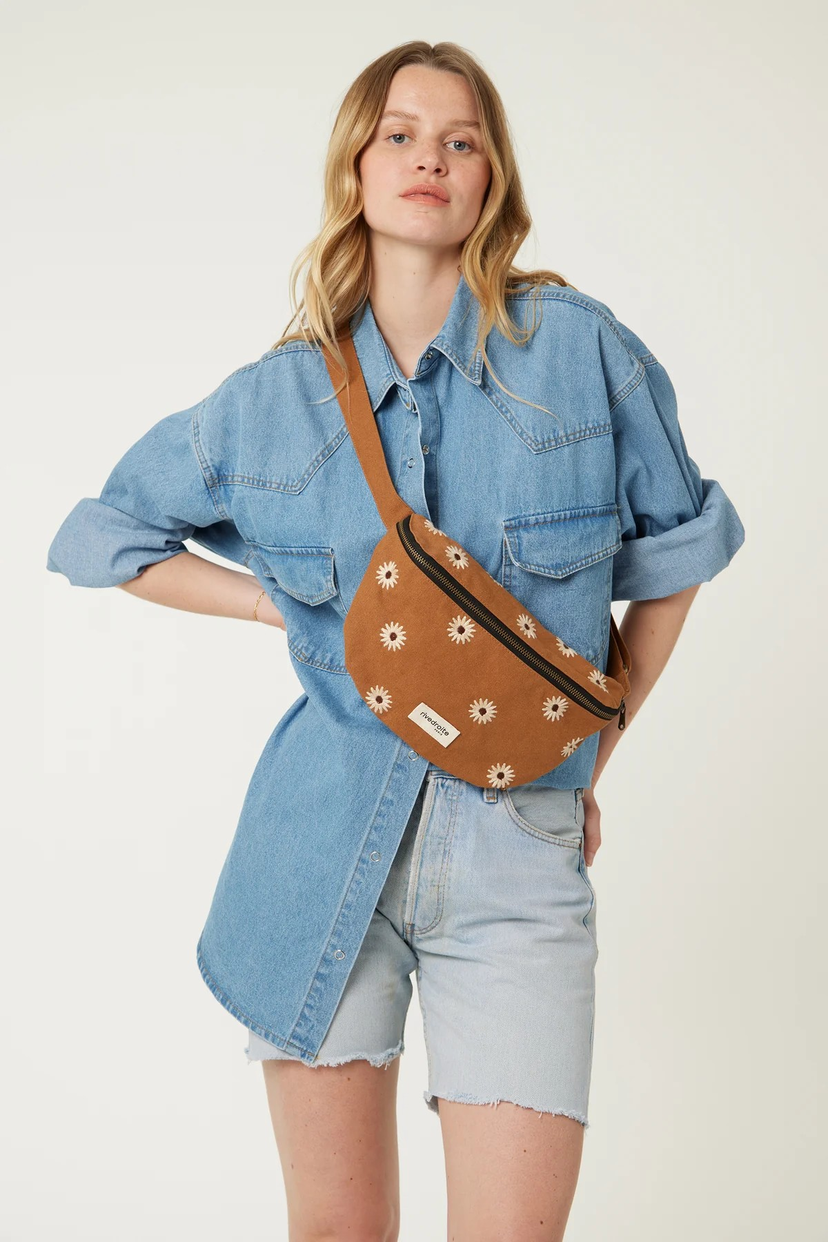 Custine (Joy&Love25) - Camel broderie Tournesol