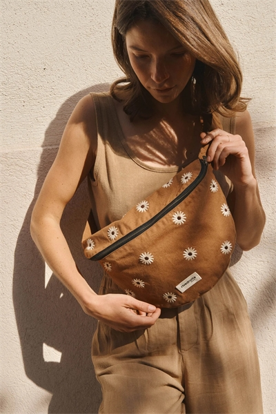 Custine XL (Joy&Love25) - Camel broderie Tournesol