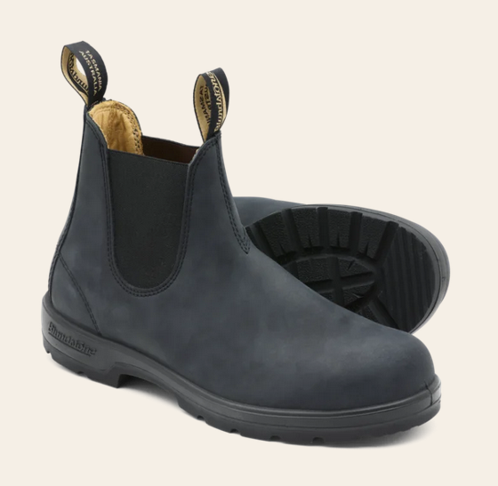 Classic Chelsea Boots 587 Rustic Black