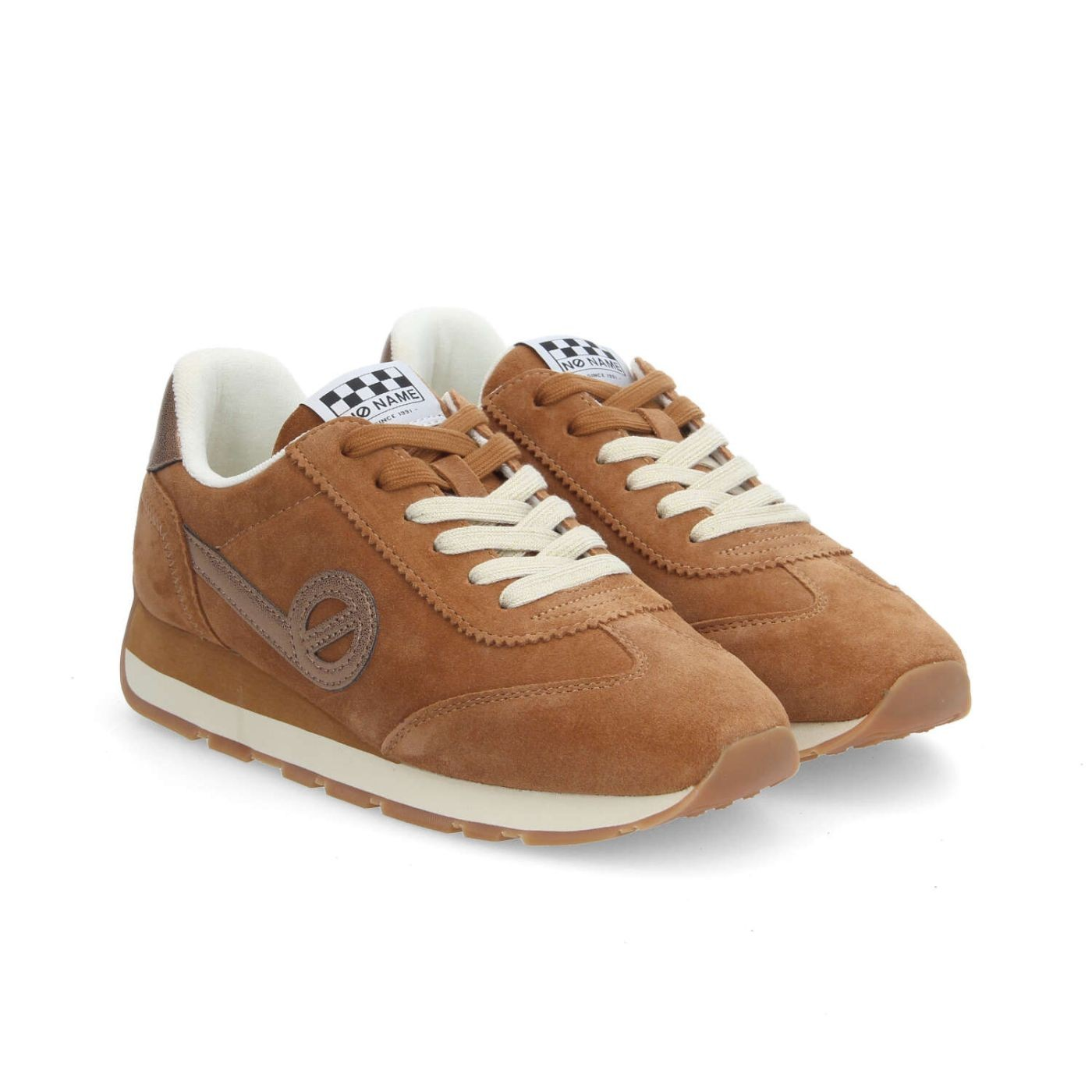 CITY RUN JOGGER W SUEDE BROWN