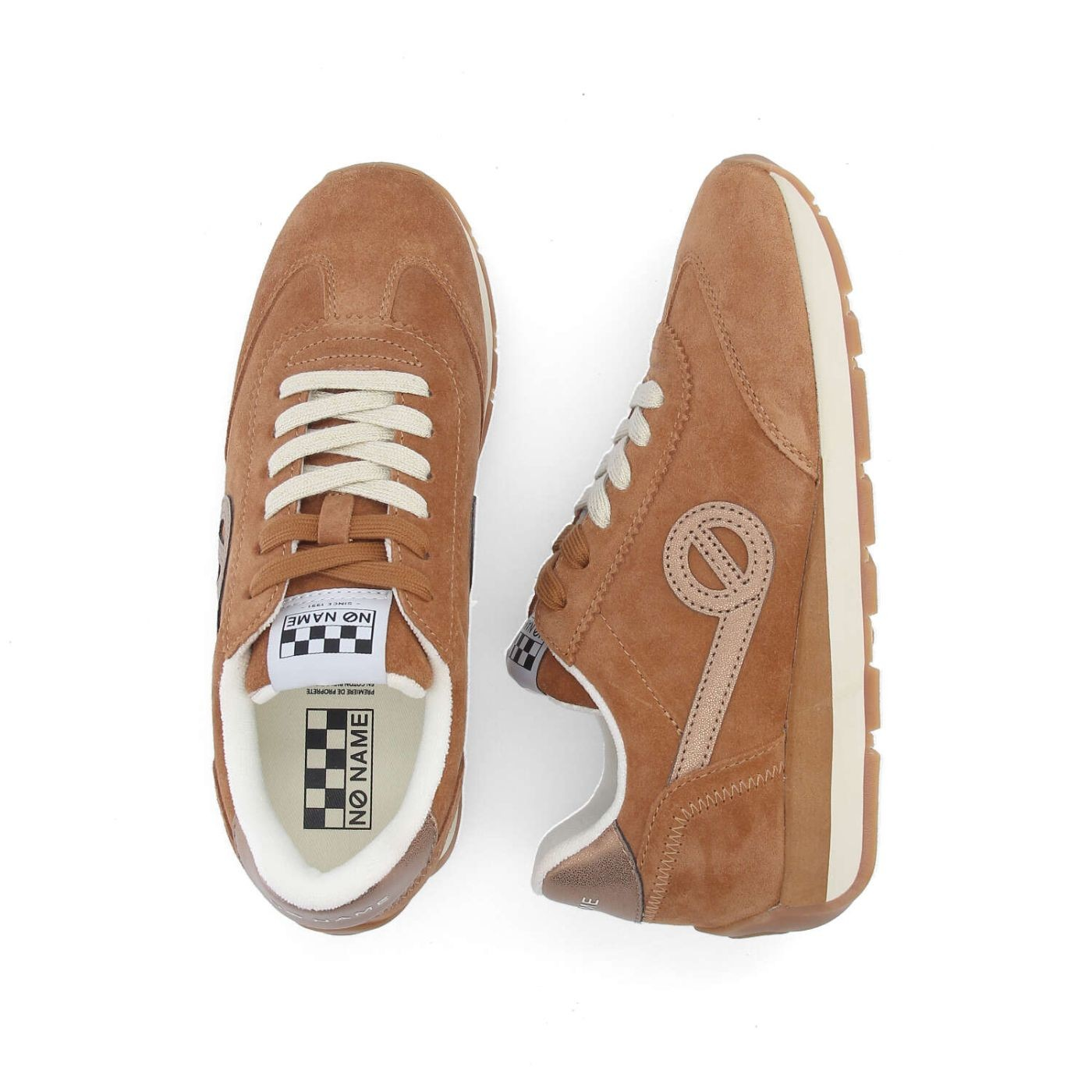 CITY RUN JOGGER W SUEDE BROWN