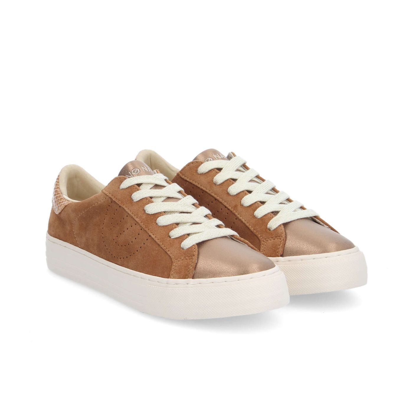 ARCADE SNEAKER PERFO W SDE/GLOW/KROCO BRUN/BRONZE/NUDE