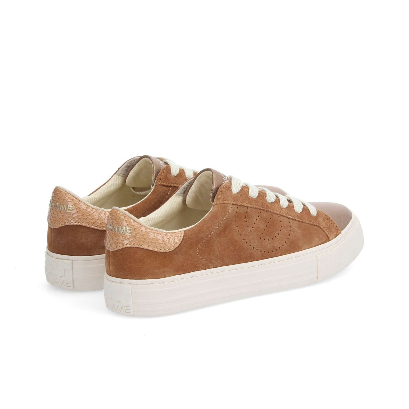 ARCADE SNEAKER PERFO W SDE/GLOW/KROCO BRUN/BRONZE/NUDE