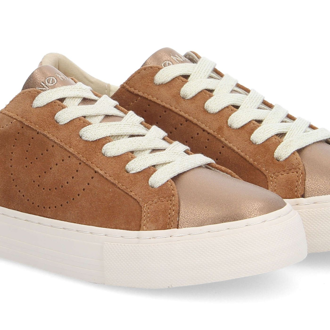 ARCADE SNEAKER PERFO W SDE/GLOW/KROCO BRUN/BRONZE/NUDE