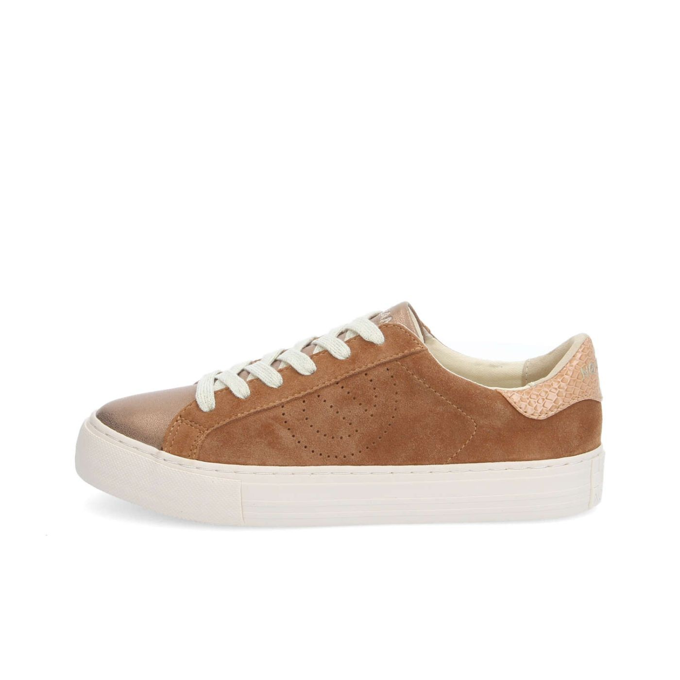 ARCADE SNEAKER PERFO W SDE/GLOW/KROCO BRUN/BRONZE/NUDE
