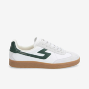SHEFFIELD JOGGER M NAPPA/SUEDE/NAP WHITE/WHITE/GREEN
