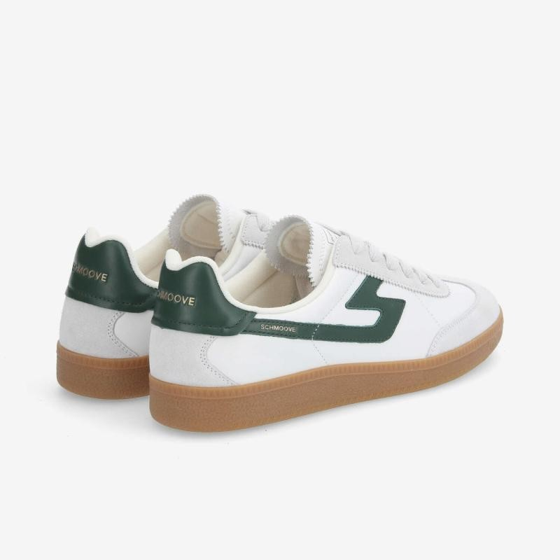 SHEFFIELD JOGGER M NAPPA/SUEDE/NAP WHITE/WHITE/GREEN