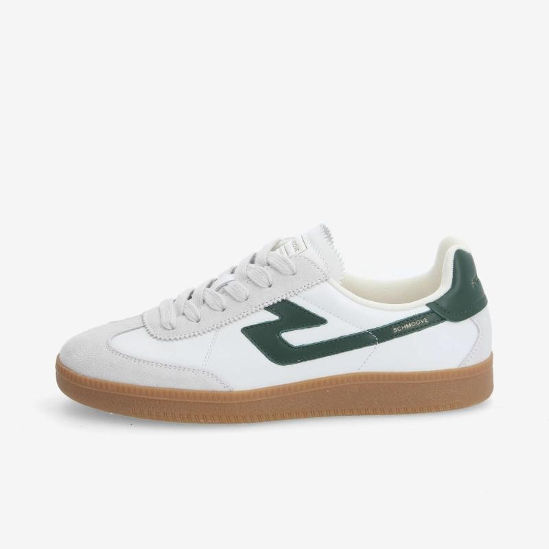 SHEFFIELD JOGGER M NAPPA/SUEDE/NAP WHITE/WHITE/GREEN
