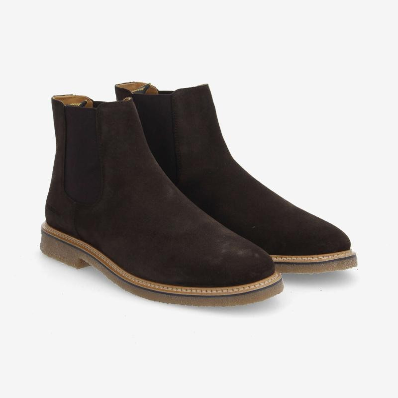 DUBLIN CHELSEA M SUEDE EBONY