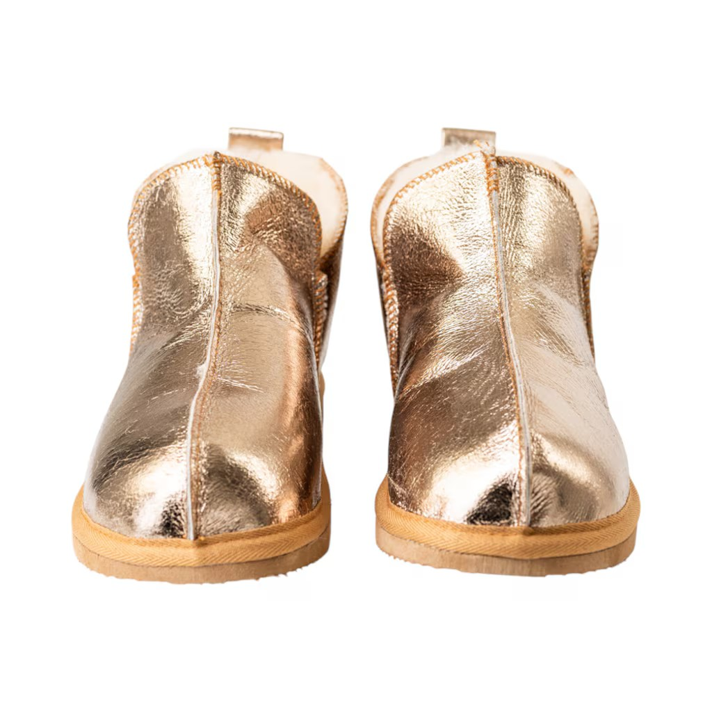 Annie slippers Gold
