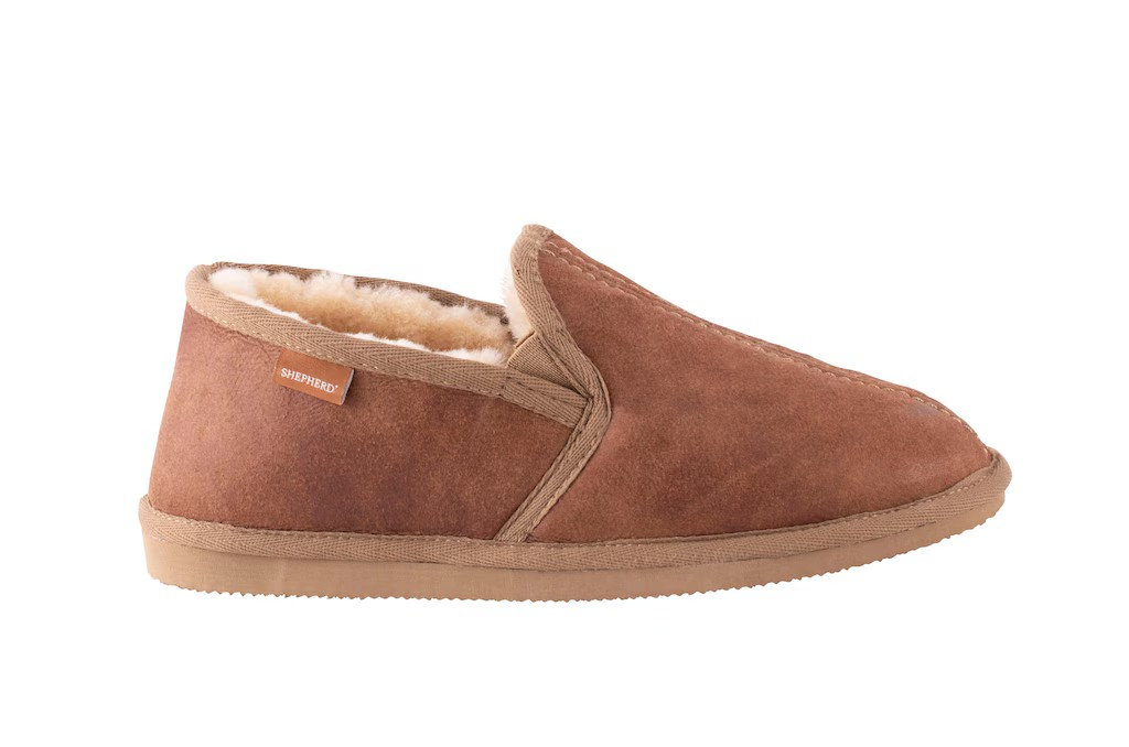 Bosse slippers Antique cognac