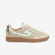 SHEFFIELD JOGGER W SPAN/SUEDE LIGHT GOLD/NUDE