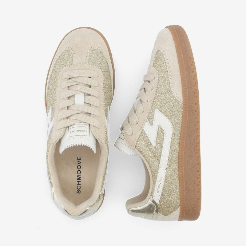 SHEFFIELD JOGGER W SPAN/SUEDE LIGHT GOLD/NUDE
