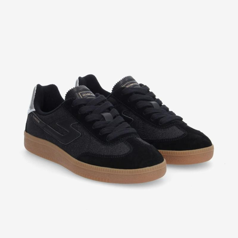 SHEFFIELD JOGGER W SPAN/SUEDE BLACK/BLACK