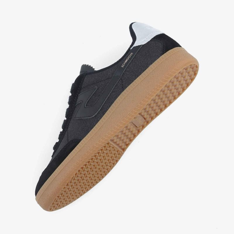 SHEFFIELD JOGGER W SPAN/SUEDE BLACK/BLACK