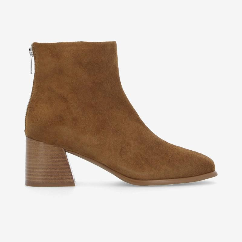 SKARA BOOTS W SUEDE COGNAC