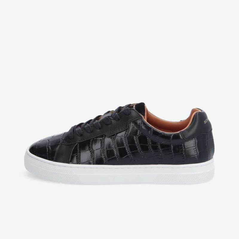 SPARKLE SNEAKER W KROCO/NAPPA BLACK/BLACK