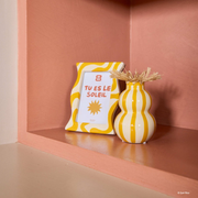 Vase Esperanza - Rayas Bailarinas (yellow)