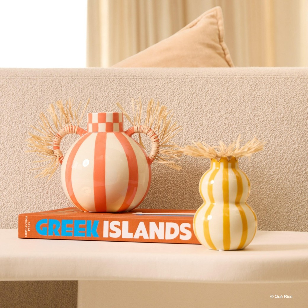 Vase Esperanza - Rayas Bailarinas (yellow)