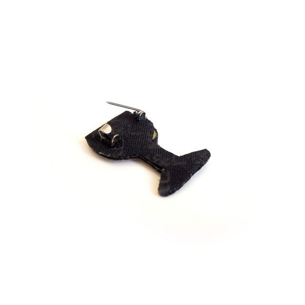 Broche - Verre de Rosé