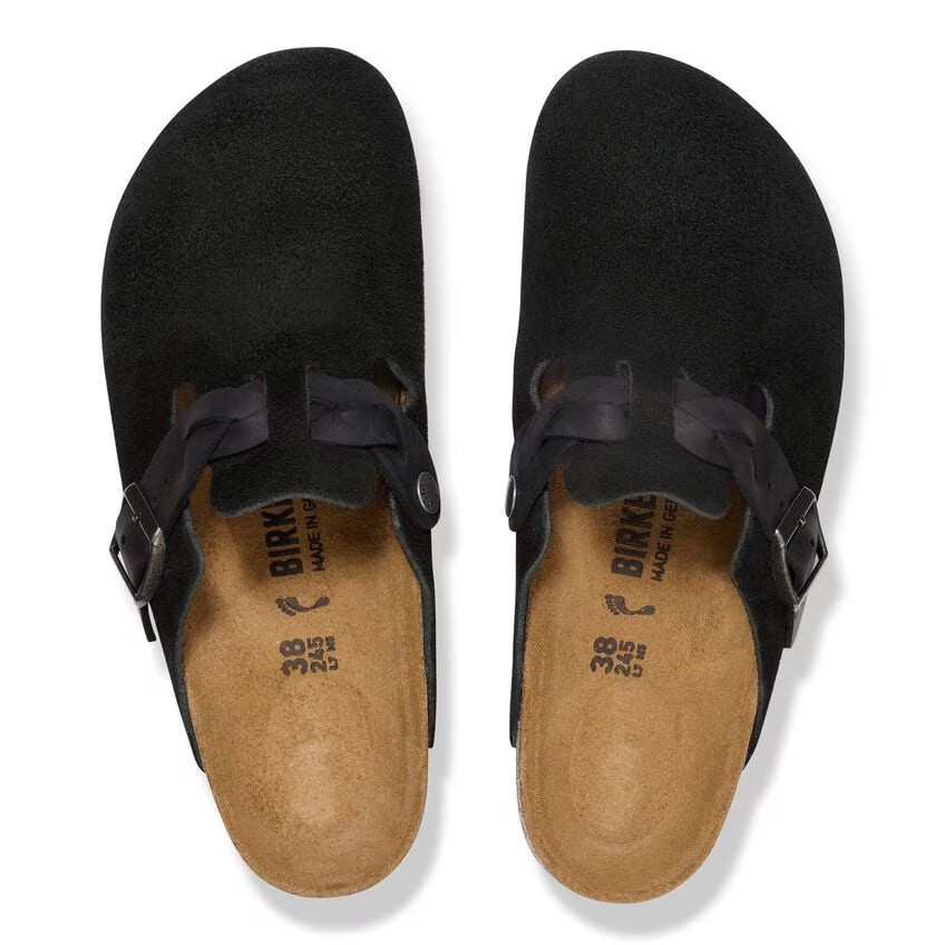 Boston - Braided Black - Etroite