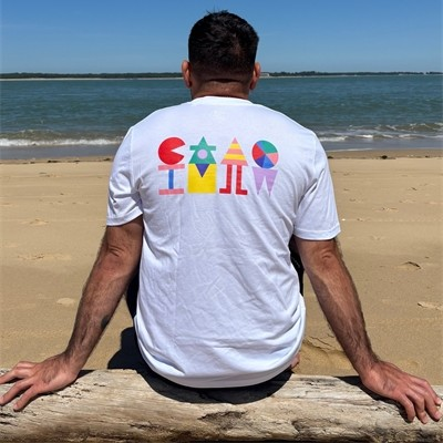 T-Shirt ChamallowMan - Blanc