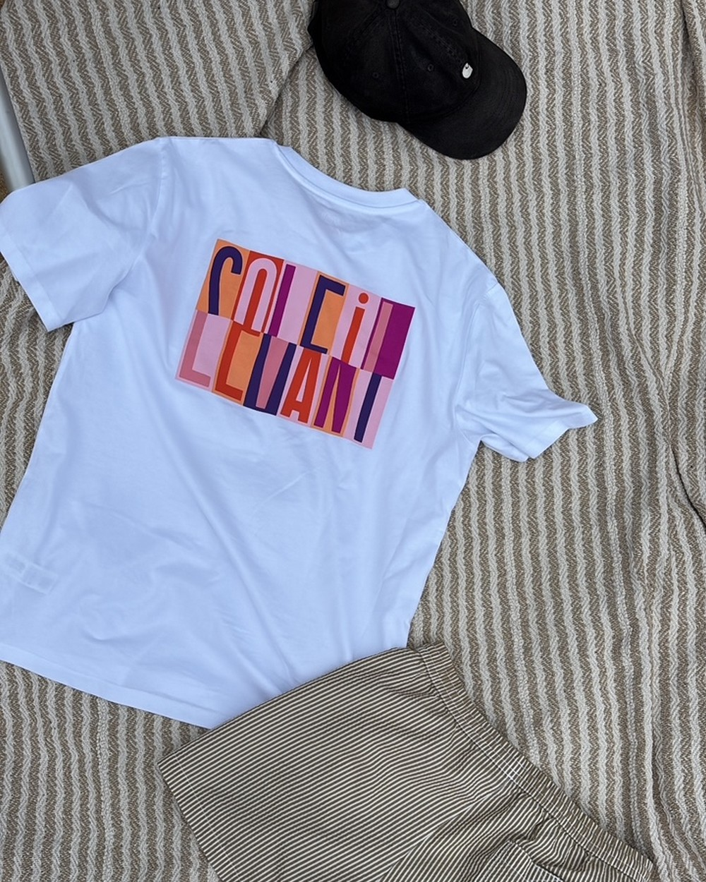 T-Shirt Soleil Levant - Blanc