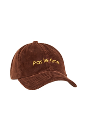 Casquette PAS LE TIME - DOWNTOWN BROWN