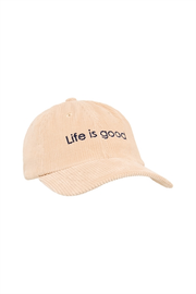Casquette LIFE IS GOOD - BEIGE