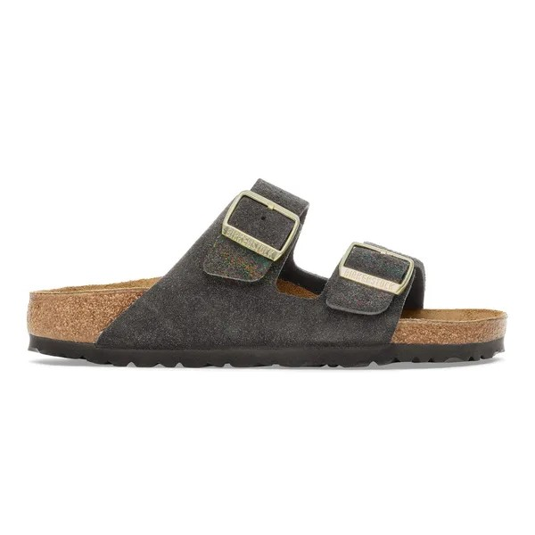 Arizona - Lit de pied souple - Shimmering Black - Etroite