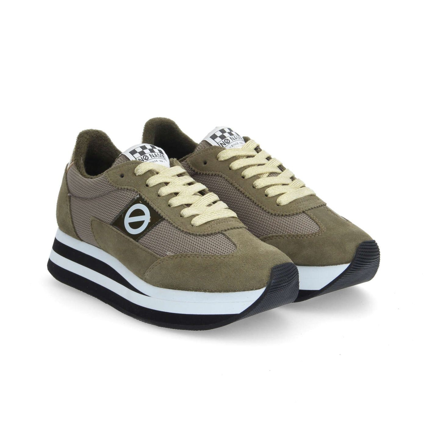 FLEX M JOGGER W SUEDE/KNIT/MARS WOODBINE/ARMY/L.GOLD