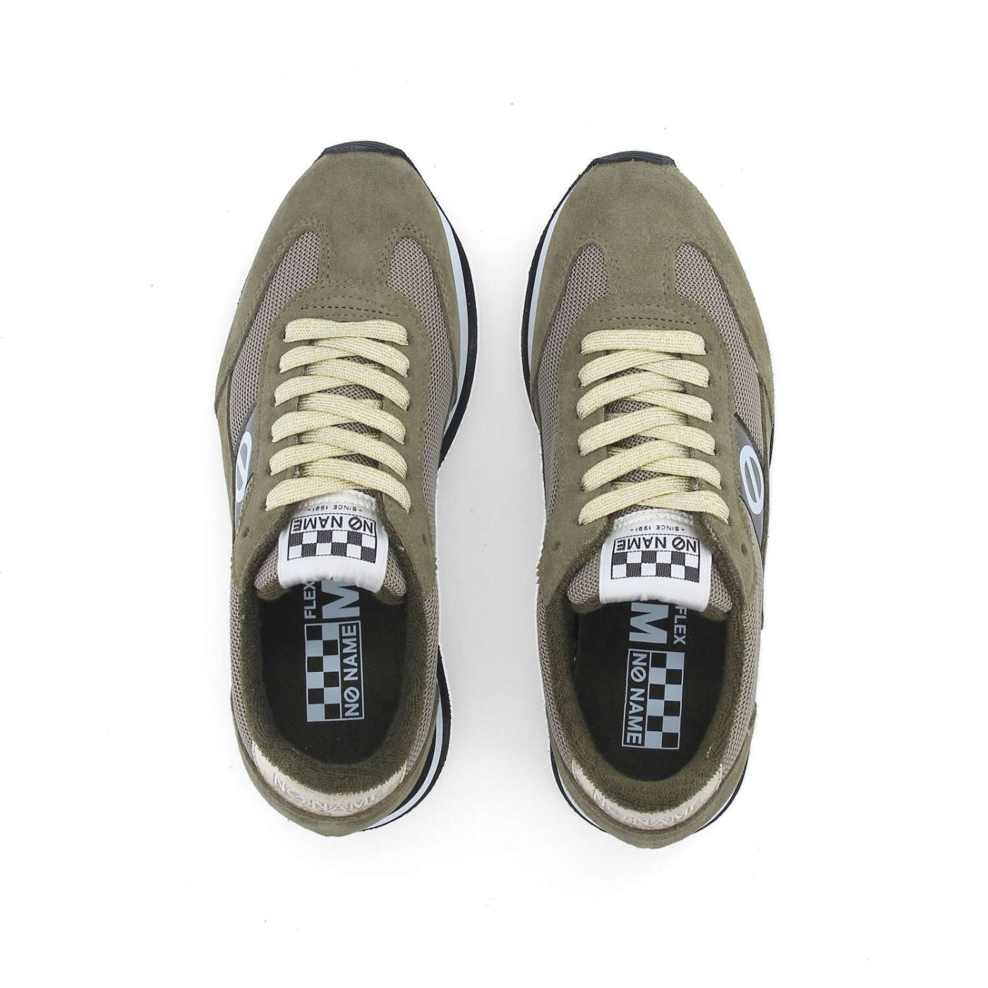 FLEX M JOGGER W SUEDE/KNIT/MARS WOODBINE/ARMY/L.GOLD