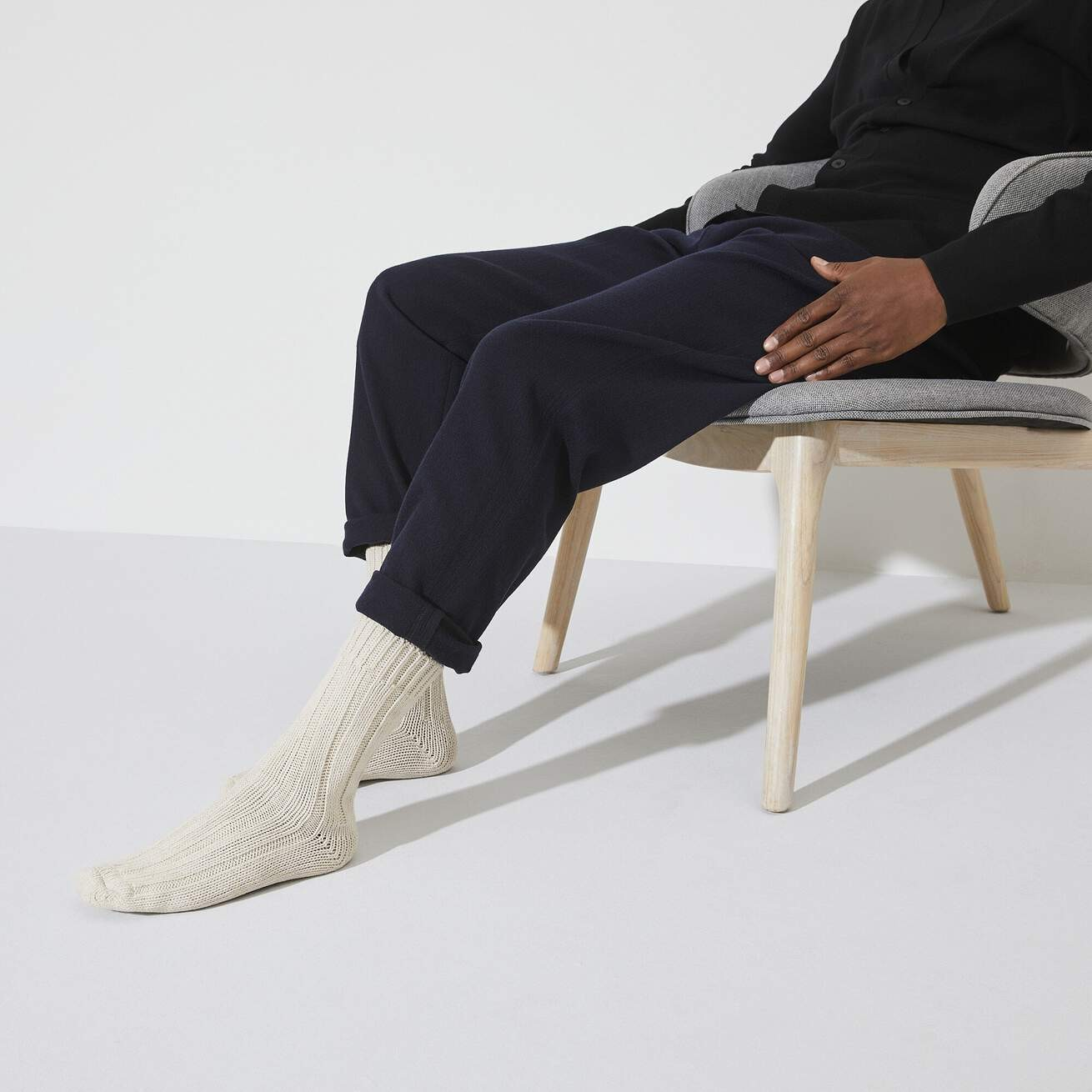 Chaussette - Cotton Twist W Offwhite