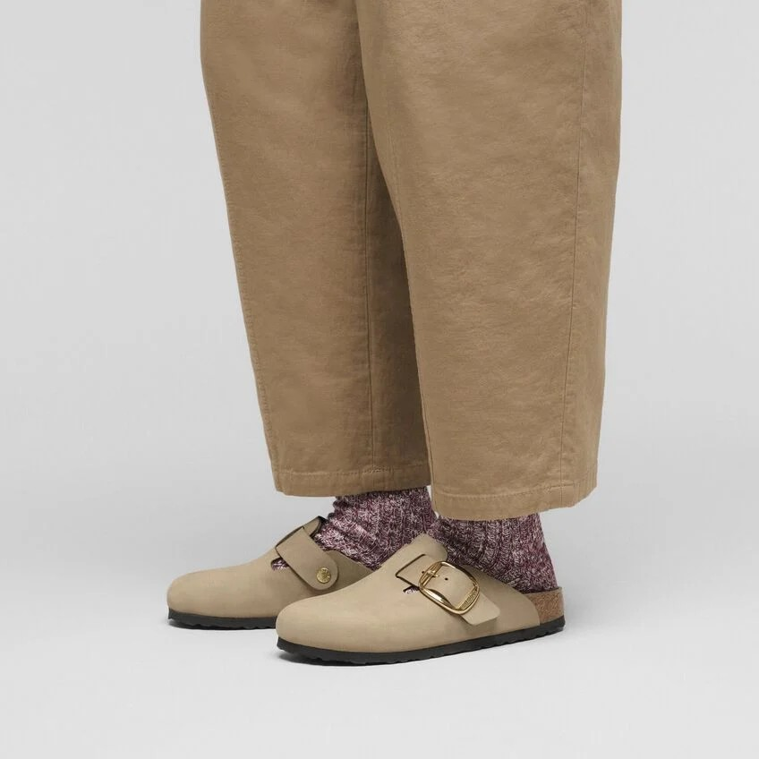 Boston Big Buckle - Tabacco Brown