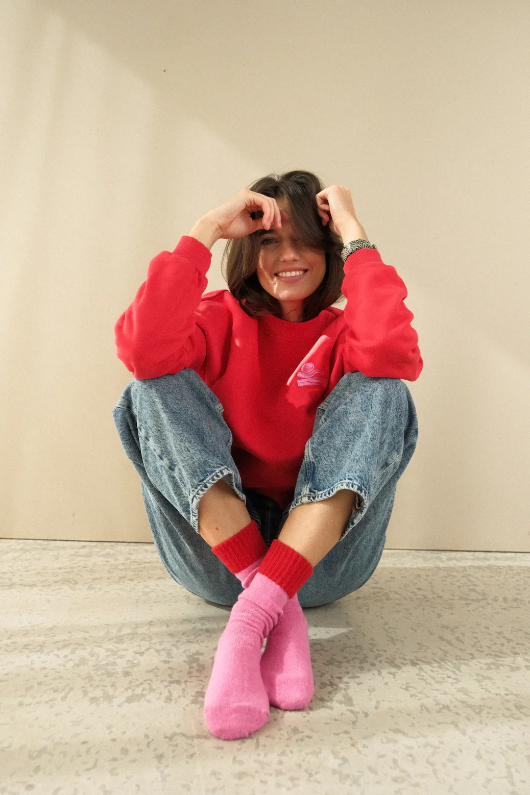 SWEAT SALTY ROUGE - FEMME