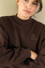 SWEAT SALTY CHOCOLAT - FEMME