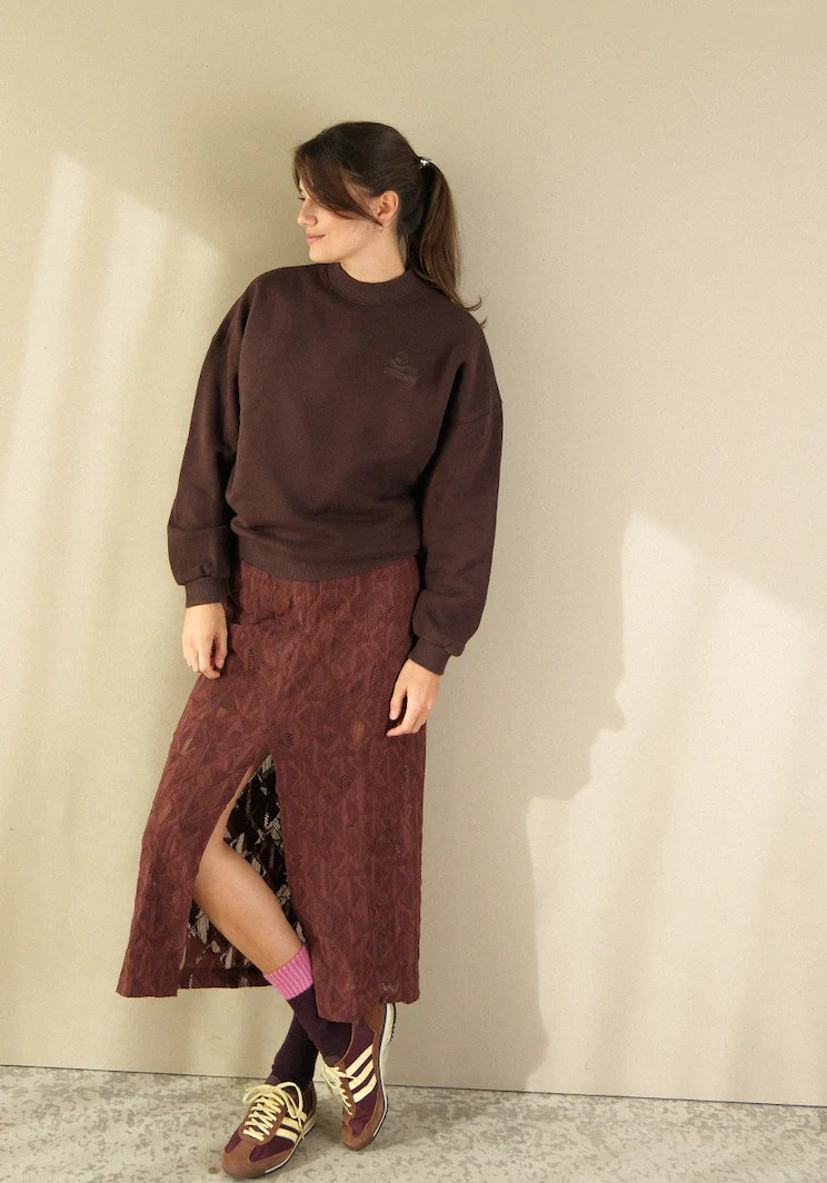 SWEAT SALTY CHOCOLAT - FEMME