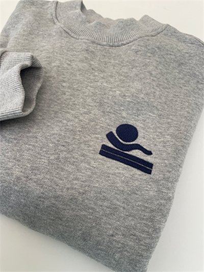 SWEAT SALTY GRIS CHINE - FEMME