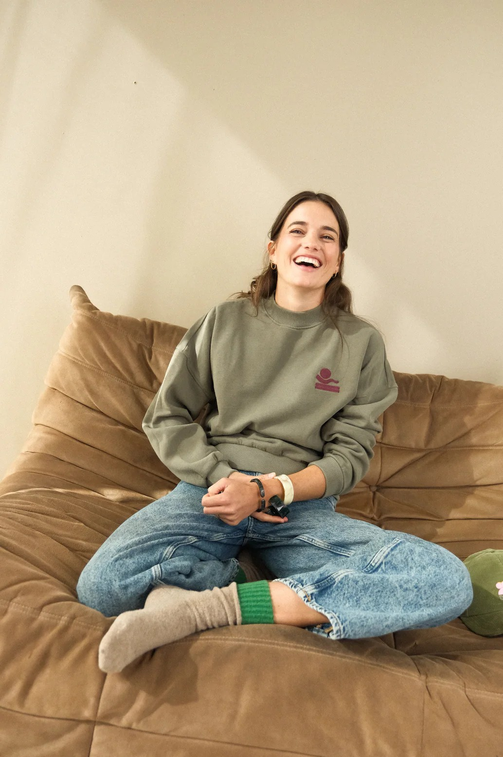 SWEAT SALTY OLIVE - FEMME