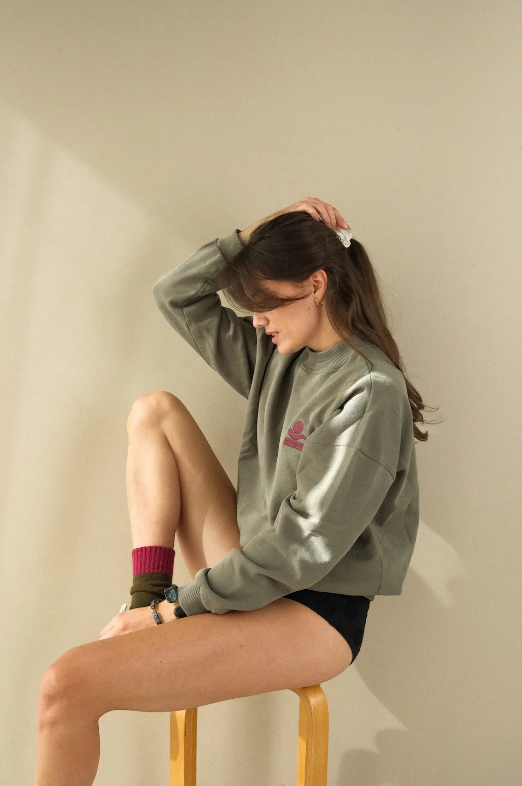 SWEAT SALTY OLIVE - FEMME