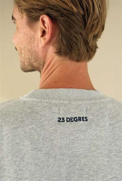 SWEAT SALTY GRIS CHINE - HOMME