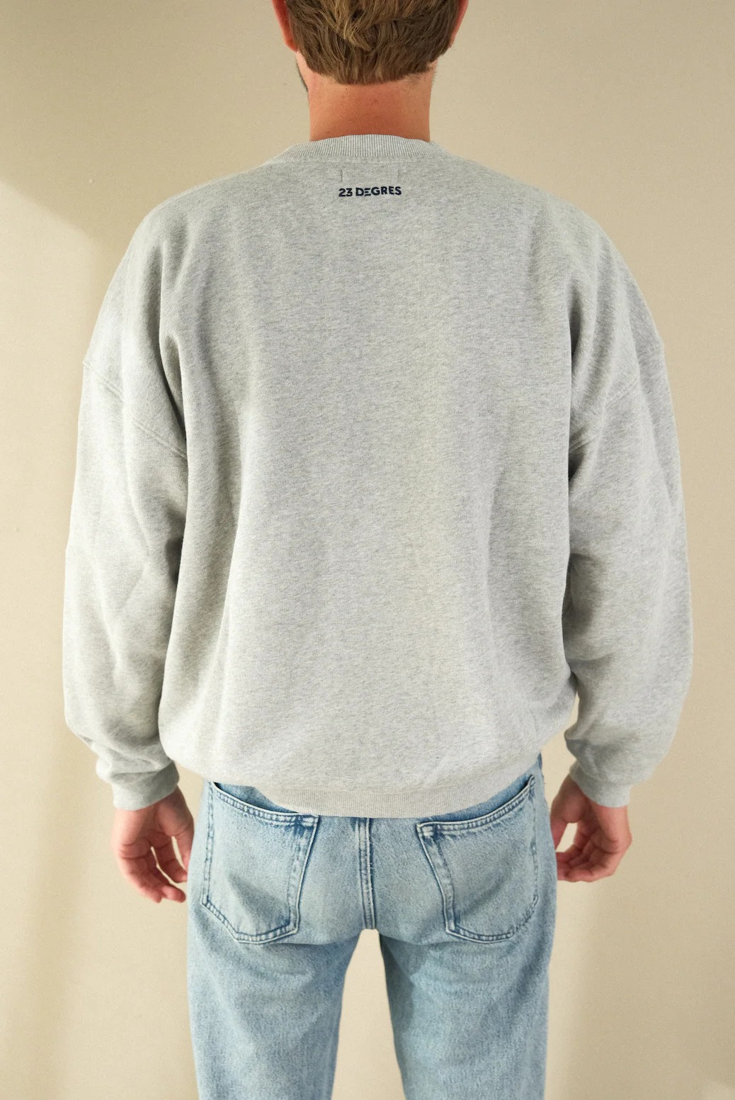 SWEAT SALTY GRIS CHINE - HOMME