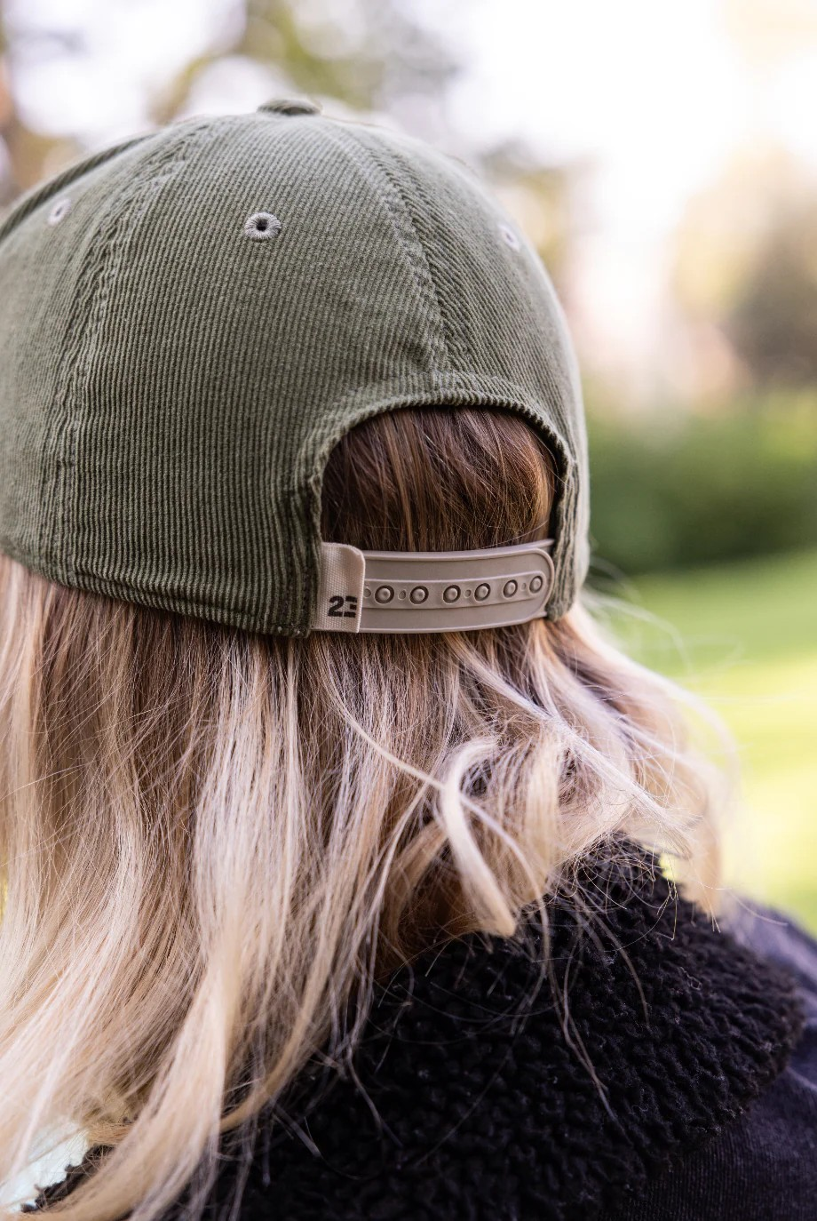 CASQUETTE VELOURS - KAKI