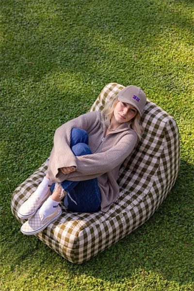 CASQUETTE VELOURS - BEIGE